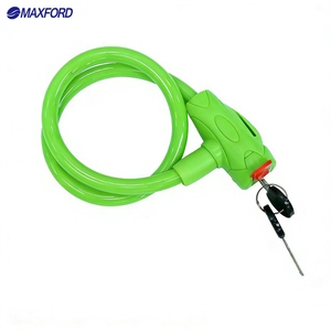 <span class=keywords><strong>Antivol</strong></span> de vélo MAXFORD avec clé maîtresse, chaîne de câble pliable, <span class=keywords><strong>antivol</strong></span> de roue pour moto et motocyclette, <span class=keywords><strong>antivol</strong></span> de câble de vélo - Product Image 2