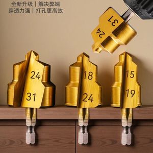 Yiduo Spade <b>Drill</b> <b>Bit</b> 15 18 24 31mm Gold Finish For Metal Drilling - Product Image 1