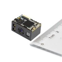 Módulo de escáner rápido de alta calidad, lector de código de barras, 2D, 1D, General, QR, Mini peso, 4,6g, LED roja, Usb,ttl232, 3.3VDC