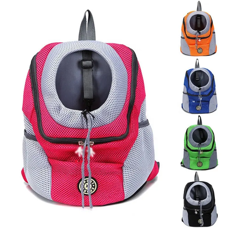 Hot Selling Breathable pet carrier bag for dog backpacks Portable outdoor travel carrier pet backpack