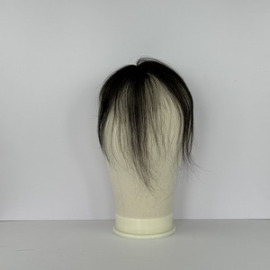Hot bán khá tóc con người toupee clip trong vô hình phía trước tóc <span class=keywords><strong>bangs</strong></span> rìa cho phần mở rộng tóc - Product Image 5