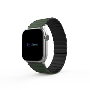 Eraysun-Bracelet de montre en silicone magnétique, deux couleurs ultra 2, 42/44/45/49mm, <span class=keywords><strong>pour</strong></span> <span class=keywords><strong>Apple</strong></span> I <span class=keywords><strong>Watch</strong></span> 7 8 9, bracelet en caoutchouc <span class=keywords><strong>pour</strong></span> femmes - Product Image 3