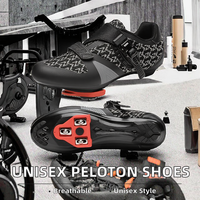 Chaussures de cyclisme sur route unisexes professionnelles personnalisées en nylon respirant compatibles avec les crampons Delta, idéales pour l'intérieur et le vélo de route