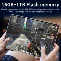 Android 130 Pad Tablet Pc 16GB + 1TB 5G Memoria flash de red para soporte empresarial OEM