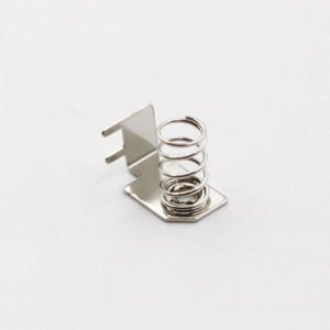 LeGood 0.4mm Thick Nickel Plated Iron <strong>Spring</strong> Stamping Parts Battery Bending Casting Services - Product Image 3