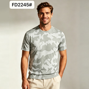 Nouveau T-shirt de sport respirant à manches courtes imprimé et à séchage rapide pour homme 2026, idéal pour les activités de plein air et la salle de sport - Product Image 6