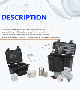 Equipo de Análisis de <span class=keywords><strong>Agua</strong></span> Portátil de Laboratorio de Buena Calidad, Incubadora Dual DelAgua, Kits de Prueba de <span class=keywords><strong>Agua</strong></span> para Laboratorio - Product Image 6