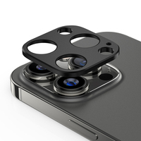 Protecteur d'objectif d'appareil photo arrière anti-rayures mat de luxe pour iPhone 14/14 Pro Accessoires de téléphone portable