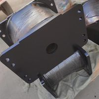 Bloc amortisseur en caoutchouc anti-vibration pour pièces de rechange de compacteur à plaque