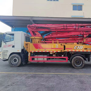 Camion pompe à béton diesel Zoomllion 62m de marque chinoise de premier plan avec moteur Benz 4 essieux à vendre à Shanghai - Product Image 1