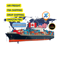 Transitaire maritime professionnel, agent DDP porte-à-porte, Chine vers les États-Unis, le Royaume-Uni, le Canada, l'Europe, l'Australie, service d'expédition FBA FCL LCL