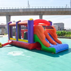 บ้านลมเป่าลมเชิงพาณิชย์พร้อมสไลเดอร์สำหรับเด็ก - Product Image 2