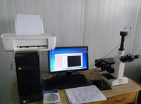 Microscope trinoculaire avancé métallisgraphique, contrôle d'ordinateur rs-4xce, avec logiciel