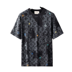 Camiseta Casual de Manga Corta para Hombre, 100% Algodón, con Estampado, Pantalones Cortos de Verano, Impresión Serigráfica, Tela de Lona - Product Image 3