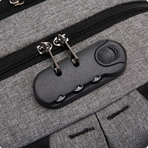 Custom Factory Price Custom Logo Durable Smell <b>Proof</b> Waterproof Mochilas School Smart Anti <b>Theft</b> <b>Backpack</b> With Usb Charging - Product Image 4