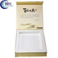 Caja de Regalo de Papel Recubierto Ecológica y Atractiva, Caja de Cartón Rígido Personalizada con Logotipo, Embalaje para Té o Productos Cosméticos
