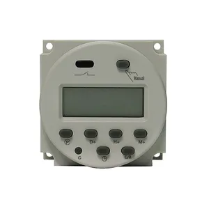 Interruptor de temporizador eletrônico programável, cn101a, energia lcd, semanal