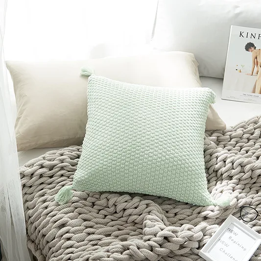 Xw % 100% pamuk atmak yastık kılıfı ev dekorasyonu yastık yastık kanepe yastığı