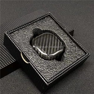 2022 gran oferta de funda de fibra de carbono de alta calidad para Galaxy Buds <span class=keywords><strong>2</strong></span> <span class=keywords><strong>Pro</strong></span> funda negra/gris Color brillante - Product Image 6