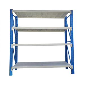 Custom Simple Assemble Adjustable Storage Shelves Multipurpose Wholesale for Warehouse Workshop Supermarket Commercial Use - Product Image 1