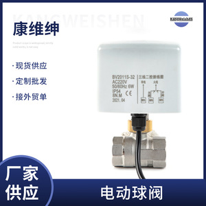 Vanne à boisseau électrique Converse DN20 PN25 filetée en acier inoxydable 304 AC220V pour le contrôle de l'eau, de l'air et de l'huile - Product Image 5