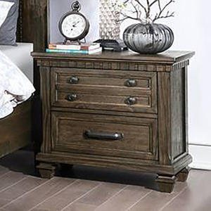 Ensemble de meubles de chambre à coucher avec lit avec tête de lit rembourrée, lit avec rangement et commode et table de chevet assorties - Product Image 4