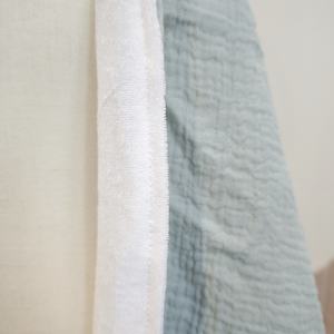 Serviette <span class=keywords><strong>de</strong></span> bain bébé <span class=keywords><strong>gaze</strong></span> <span class=keywords><strong>double</strong></span> couche pur <span class=keywords><strong>coton</strong></span>, cape bébé, serviette à oreilles <span class=keywords><strong>de</strong></span> lapin enveloppée dans des peignoirs à capuche - Product Image 4