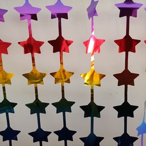 1*2 metros. Cortina de lluvia brillante con gradiente de estrellas. Adecuado para fiestas y ocasiones del día de San Valentín. - Product Image 5
