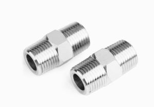 Áp lực cao đánh bóng thép không gỉ giả mạo 3/<span class=keywords><strong>4</strong></span> "Nam NPT ren Hex núm vú <span class=keywords><strong>1</strong></span>/2" giảm chống ăn mòn ống phù hợp - Product Image 4