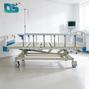 <span class=keywords><strong>Lit</strong></span> médical manuel durable avec jambes arrière réglables, équipement médical pour hôpital, soins infirmiers, capacité de charge de 160 kg - Product Image 2