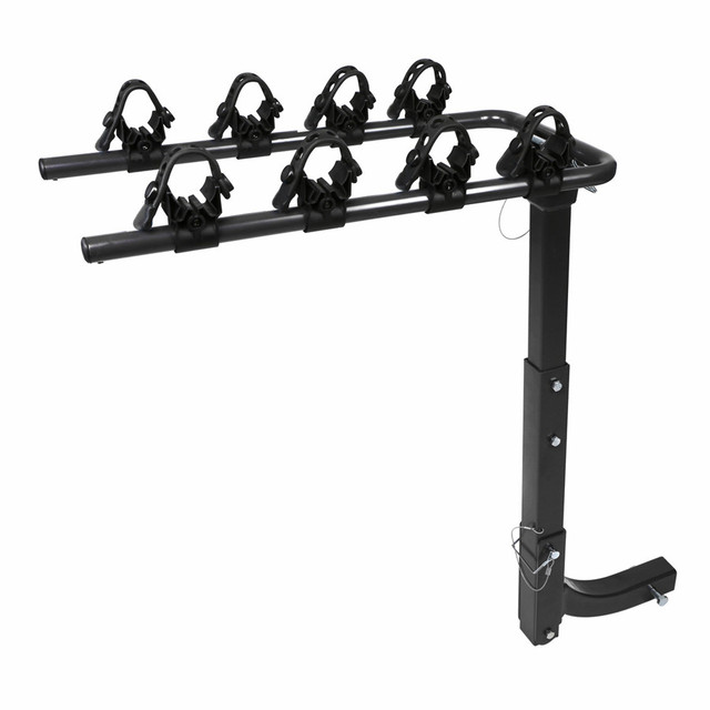 Hot Sale 4-Bike Capacity Hitch Mounted Bicycle Carrier for Cars Trucks SUVs Minivans with 1.5" and 2" Hitch Receiver