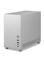 Boîtier de PC de jeu MicroATX en aluminium intégral HX100 avec poignée, refroidissement par air, alimentation SFX/ATX