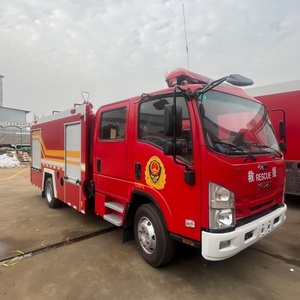 4x2 diesel brandweerauto met laadbak, verantwoordelijk voor brandbestrijding op stedelijke hoofdwegen en rond hoogbouw - Product Image 2