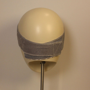 Orden personalizada ajustable hecho a mano antideslizante peluca agarre banda con pelo de Peluca de terciopelo de doble cara - Product Image 3