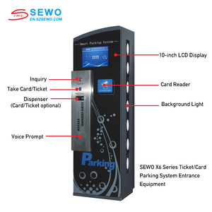 Sistema di gestione del parcheggio RFID automatico SEWO per il distributore di biglietti scheda di scansione parcheggio ingresso uscita - Product Image 6
