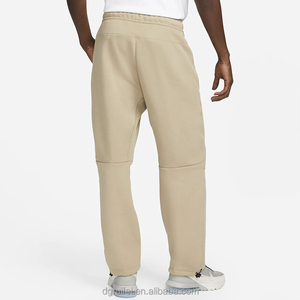 <span class=keywords><strong>Pantalon</strong></span> de jogging surdimensionné pour homme, coupe droite, en molleton technique, avec poches zippées, vêtements de sport décontractés, fabrication OEM personnalisée - Product Image 5