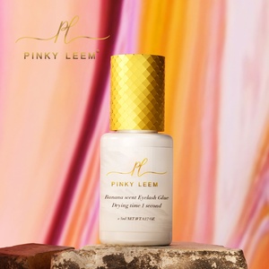 Pinky leem Custom Private Label Banana Scent Professional Manufacturer Adhesivo Pestanas Odm Oem Eyelash <b>Glue</b> Adhesive Sensitive - Product Image 3