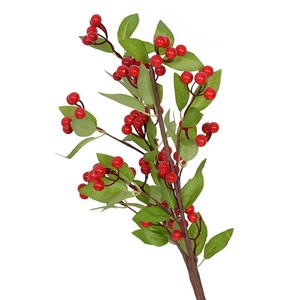 Decorazione Natalizia Ciliegia Artificiale con Frutti Ornamentali per Addobbi Natalizi e Decorazioni con Bacche - Product Image 3