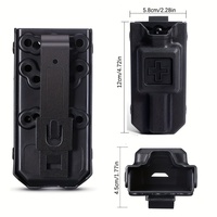 Tourniquet tactique + ensemble de boîtes Molle pour le stockage médical en extérieur, entraînement au combat, pansement d'urgence, trousse de premiers soins de survie