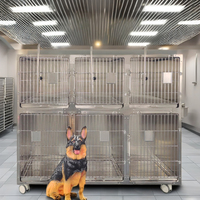 Cage pliable de luxe moderne et professionnelle pour grands chiens, chiots, cage pour animaux de compagnie de conception originale, cage pliable pour chats