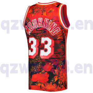 Stock <span class=keywords><strong>Miami</strong></span> Vente Flash Uniformes de Basket-Ball Meilleure Qualité Brodés # 3 <span class=keywords><strong>WADE</strong></span> # 14 maillots HERRO 100% polyester, séchage rapide, respirant - Product Image 4
