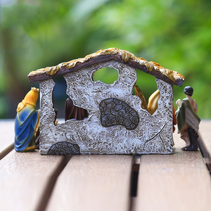 Set di presepe di Natale alta Anime bambole artigianato fai da te giocattoli per oggetti da collezione regalo di <span class=keywords><strong>compleanno</strong></span> - Product Image 5