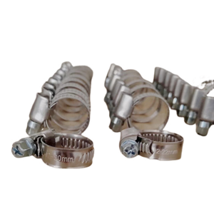 Acier inoxydable allemand <span class=keywords><strong>de</strong></span> haute qualité 9/12mm bande passante <span class=keywords><strong>collier</strong></span> <span class=keywords><strong>de</strong></span> <span class=keywords><strong>serrage</strong></span> matériel <span class=keywords><strong>de</strong></span> <span class=keywords><strong>serrage</strong></span> <span class=keywords><strong>de</strong></span> tuyau - Product Image 1