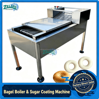 Machine industrielle automatique à faire bouillir les bagels, bouilloire à bagels haute capacité 5000 pièces/heure, machine à faire bouillir l'eau au miel avec vitesse réglable