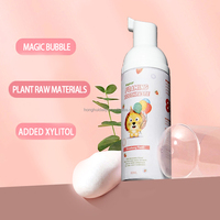 Formule organique portable pour enfants et adultes, Mousse de blanchiment des dents, dentifrice liquide