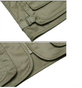 Veste de pêche et de photographie pour homme, multi-poches, en nylon, à fermeture éclair, séchage rapide, pour l'été, nouvelle collection, ventes chaudes, designs personnalisés - Product Image 3