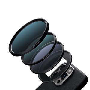 Kit di filtri magnetici da 67 mm per obiettivi di cellulari, CPL polarizzante, Black Mist, Star Filters, set universale per fotografia con smartphone - Product Image 1