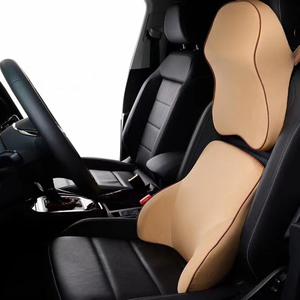 Auto Q3/Q7 cuello almohada viaje descanso espuma Lumbar almohada cuatro estaciones memoria algodón coche reposacabezas modelos A3/A4/A5/<span class=keywords><strong>A6</strong></span> Compatible - Product Image 4