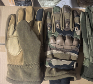 Guantes Tácticos DF Tri-Claw Warfalcon de Dedo Completo para Caza y Deporte, con Pulgar Reforzado y Agarre Antideslizante de Microfibra para Senderismo - Product Image 1