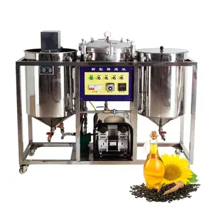 Commerciële Geraffineerde Olie Maken Machine Prijs Pinda Olieraffinage Machines Automatische Olieraffinaderij Machine Voor Verkoop
